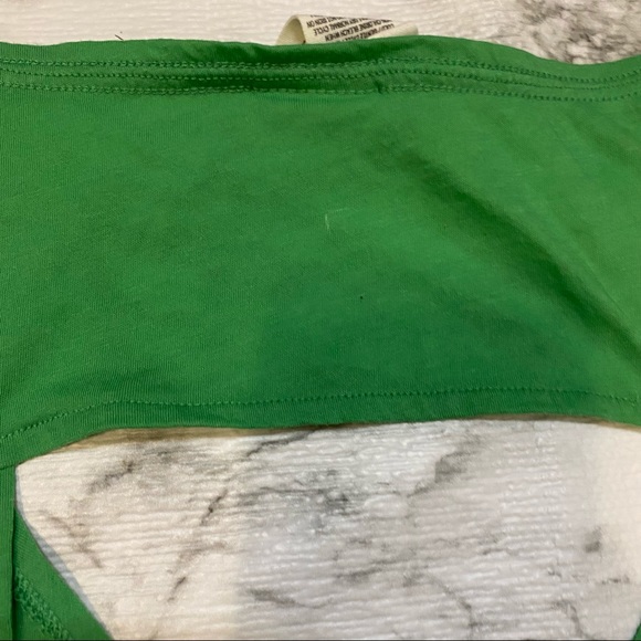 Victoria’s Secret PINK Irish Kiss Green Sleeveless Athletic Workout Y2K Top - Picture 9 of 10